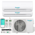 BreezeAero Multi-Zone Series 2 Zone 20000 BTU Ductless Mini Split Air Conditioner Heat Pump, 230-Volt, 23 SEER2, Cools Up to 900 Sq.ft(9K+9K)